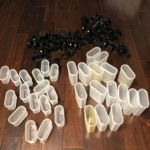 Set of 32 Tupperware Modular Mates Spice Containers